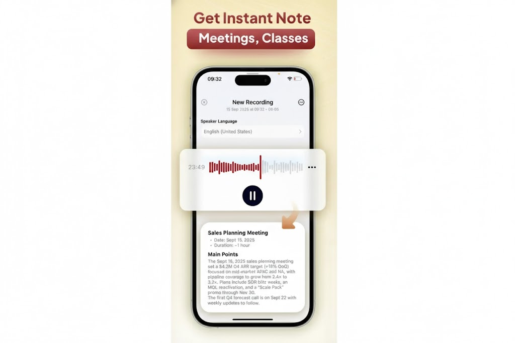 The Ultimate AI Audio Recording Feature