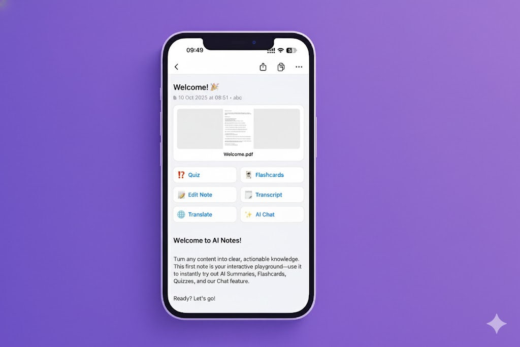 Chat with PDFs, DOCs, and Slides